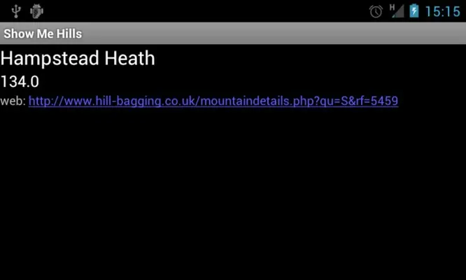 Show Me Hills android App screenshot 0